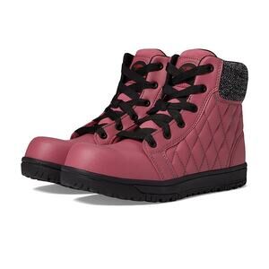 Avenger Womens Metro 8 Work Boots US 8.5 Wide EU 40.5 Rose Gold Leather CT EUC